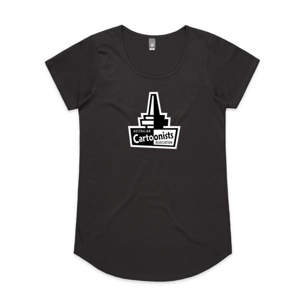 Ladie's Tee - large logo Thumbnail